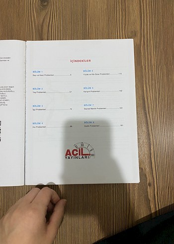 Acil Matematik Problemler Sınav Hazırlık Kitabı - Görsel 2