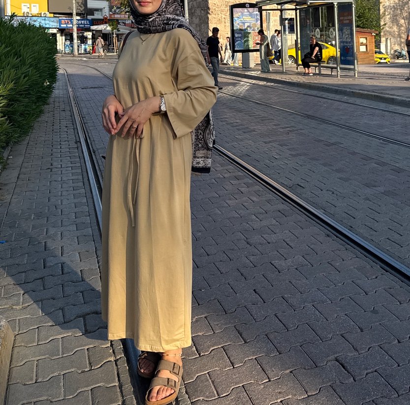 Ceylanotantik Basic Elbise - Görsel 3