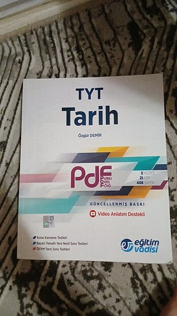 ?TYT TARİH ?EĞİTİM VADİSİ 