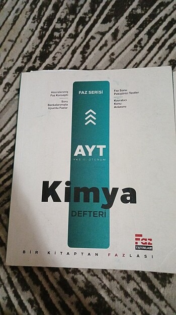  Beden AYT KİMYA FİZİK DEFTERİ KONU ANLATIM TEST