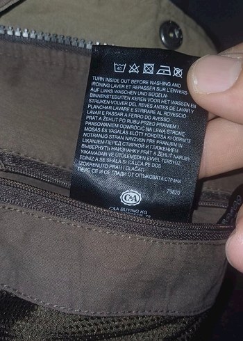 Düğmeli Kahverengi Erkek mont - Görsel 4