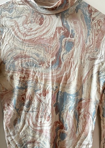 Bohem Tarzda Çok Renkli Uzun Kollu Bluz - Görsel 2