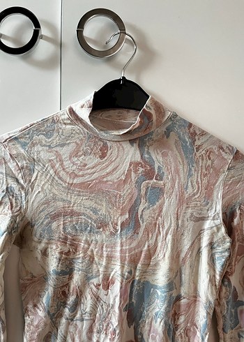 Bohem Tarzda Çok Renkli Uzun Kollu Bluz - Görsel 3