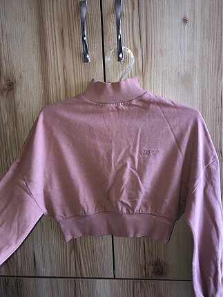 xs Beden pembe mini sweat