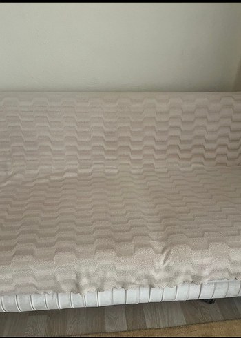 Bej Gri Modern Düz Desenli Kanepe Örtüsü - Görsel 4