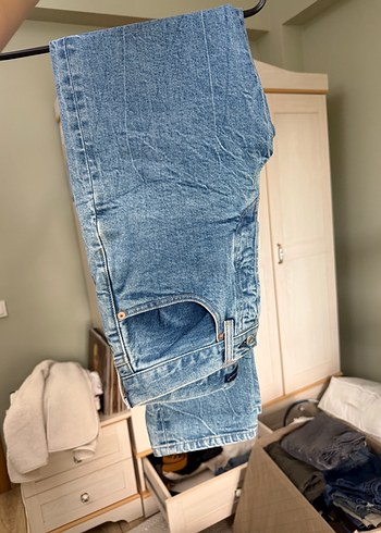 Levis Acik Mavi Denim Jean