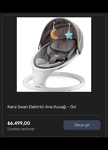 Beden KANZ SWAN Elektrikli Ana Kucağı
