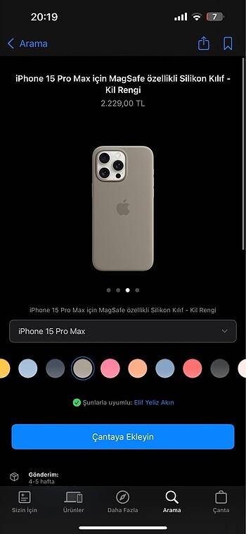 Iphone 15 pro max kılıf