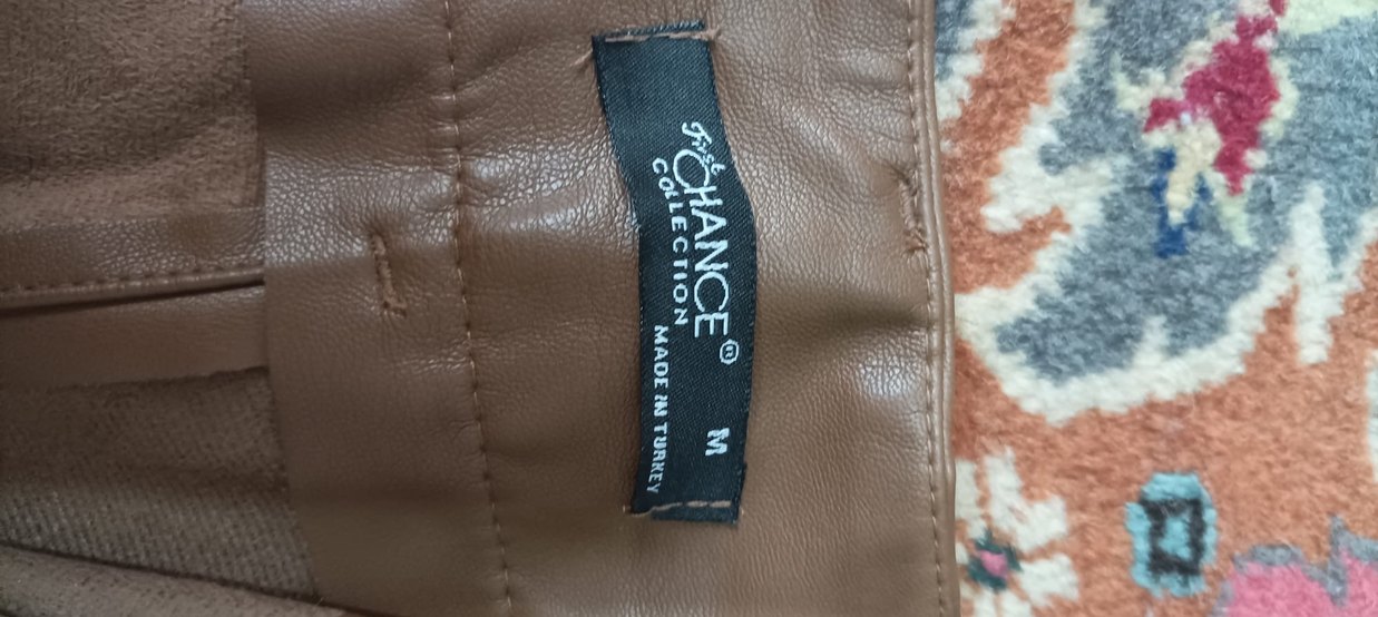 Kadın deri Pantolon - Görsel 2