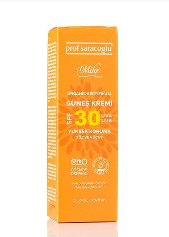 Prof Saracoğlu SPF 30 Güneş Kremi - Görsel 3