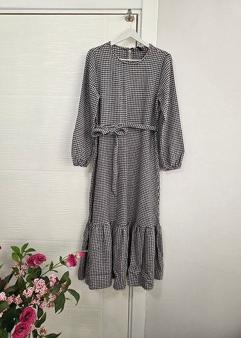 Tesettür kışlık elbise - Görsel 2