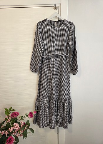 Tesettür kışlık elbise - Görsel 3