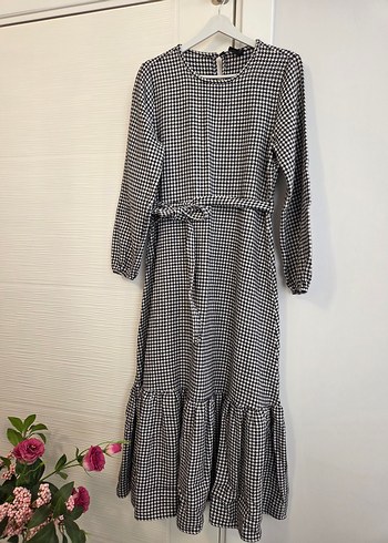 Tesettür kışlık elbise - Görsel 4