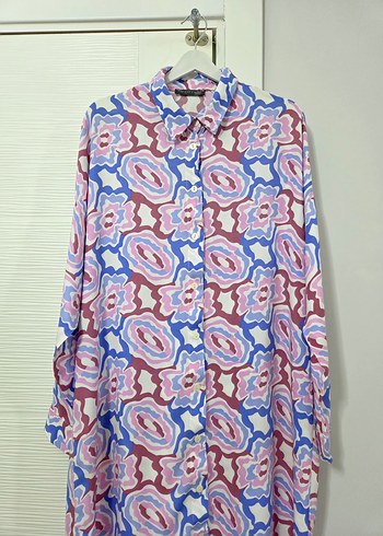 Tunik gömlek elbise - Görsel 2