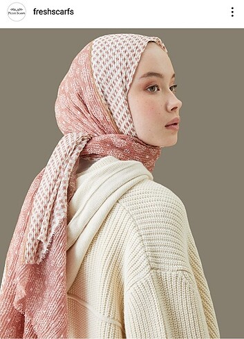 Fresh scarf bürümcük şal 