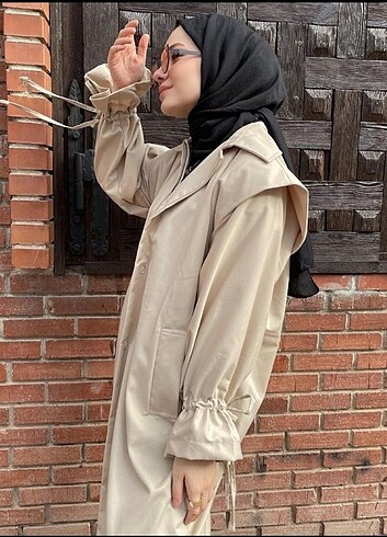 universal Beden camel Renk Trençkot
