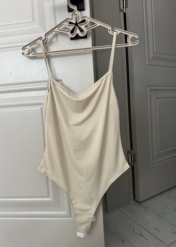 Bej Askılı Kadın Mayo - Görsel 2