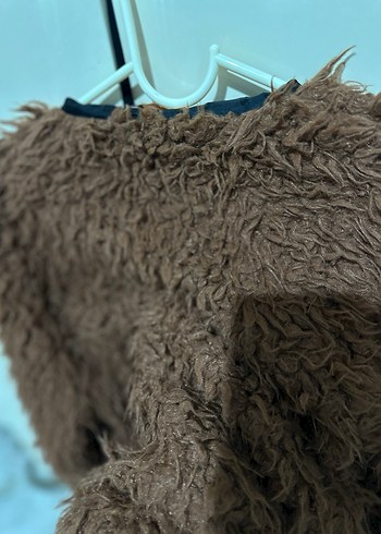 Kahverengi Deri Kürklü Ceket - Görsel 5