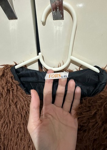 Kahverengi Deri Kürklü Ceket - Görsel 4