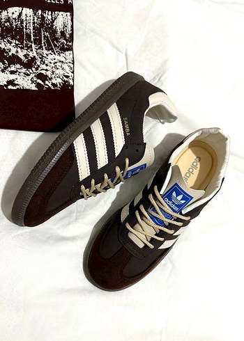 37 Beden Kahverengi Adidas Samba Kadın Spor Ayakkabı