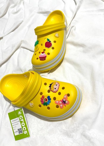 Crocs Sarı Crocs Kadın Terlik