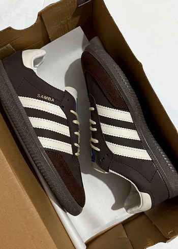 Adidas Kahverengi Samba Spor Ayakkabı