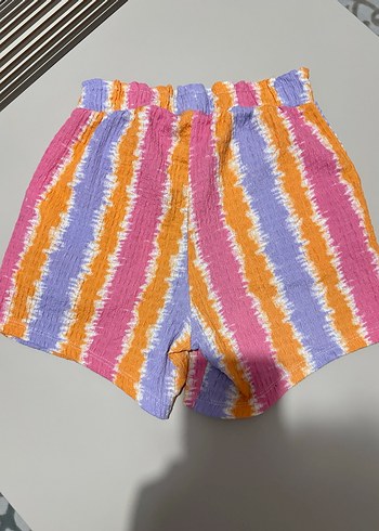 Renkli Mini Şort - Görsel 3