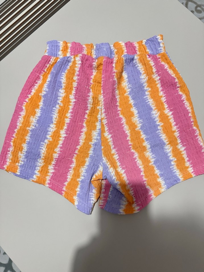 Renkli Mini Şort - Görsel 3