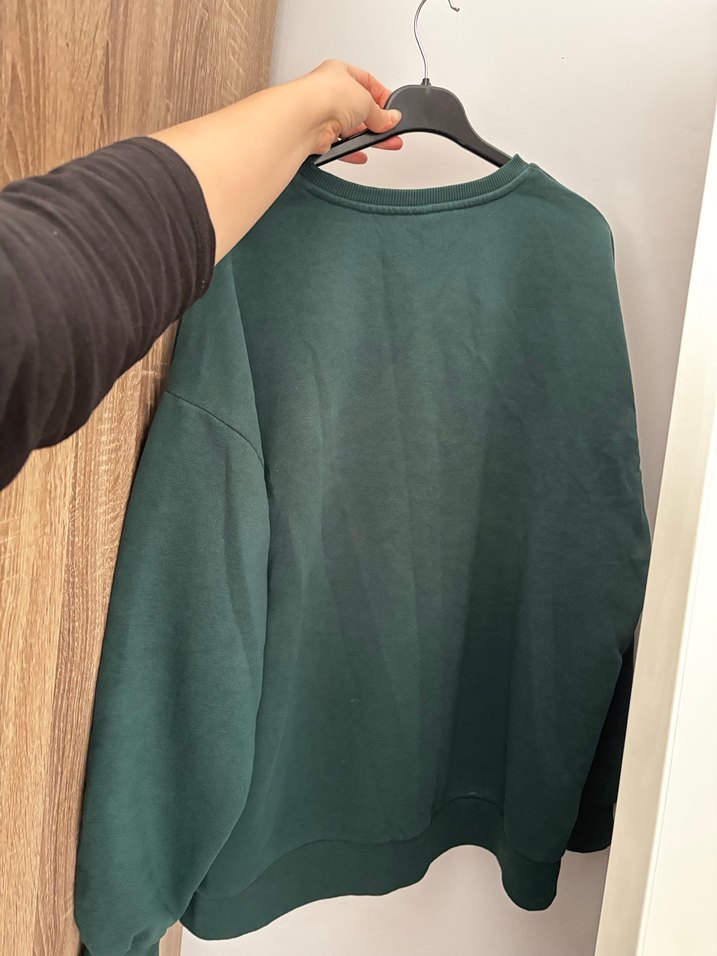 Yeşil Baskılı Kadın Sweatshirt - Görsel 3