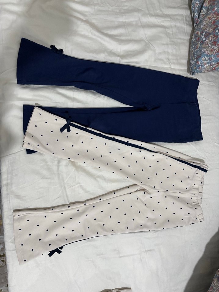 Uzun Kollu Fırfırlı Puantiyeli Kız Takımı - Görsel 5