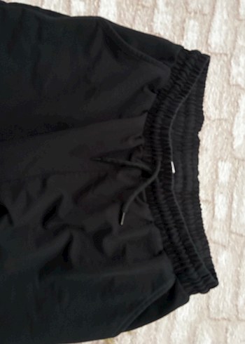 Siyah Rahat Kesim Kadın Eşofman Altı - Görsel 3