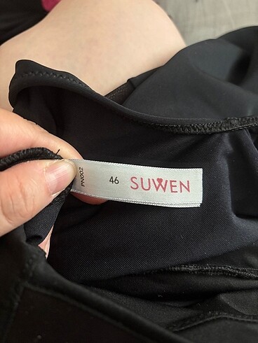 46 Beden siyah Renk Suwen mayo