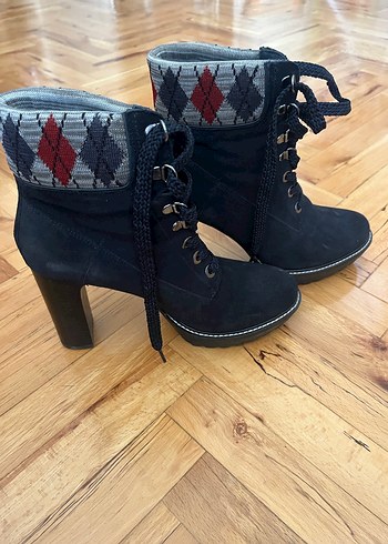 Tommy Hilfiger topuklu bot - Görsel 4