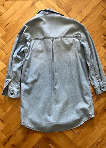 Zara jean gömlek - Görsel 3
