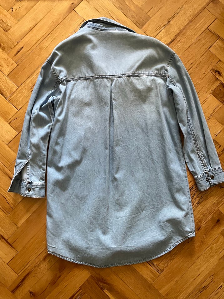 Zara jean gömlek - Görsel 3