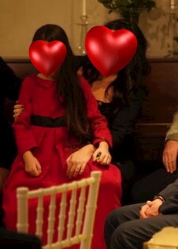 Kırmızı uzun özel dikim elbise - Görsel 5