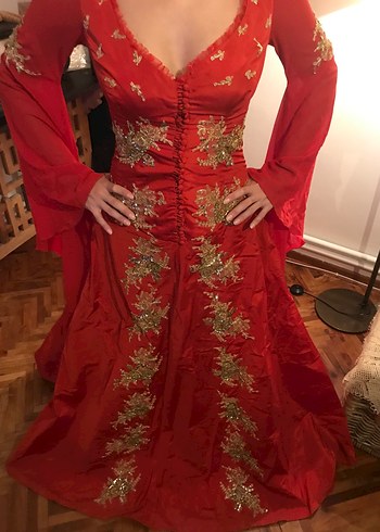 Özel dikim kına elbisesi - Görsel 4