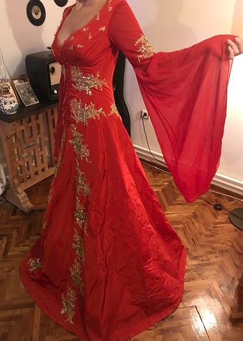 Özel dikim kına elbisesi - Görsel 6