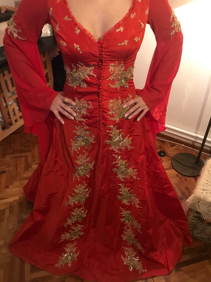 Özel dikim kına elbisesi - Görsel 4