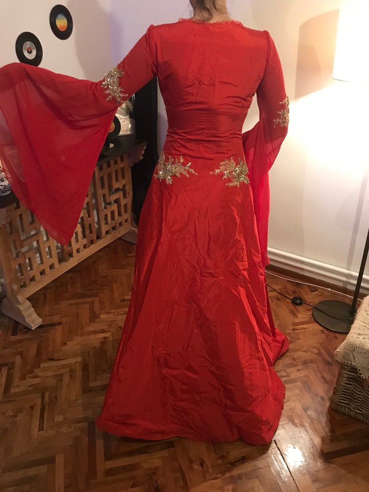 Özel dikim kına elbisesi - Görsel 5