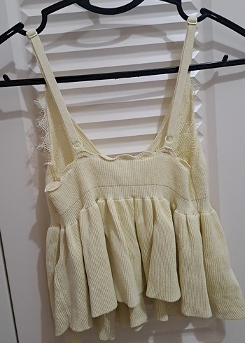 xs Beden Zara sarı atlet