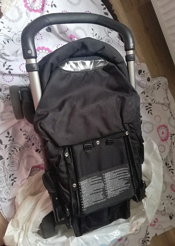 Siyah Nuna Bebek Arabası - Görsel 4