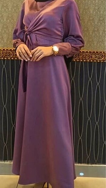 Abiye Saten elbise