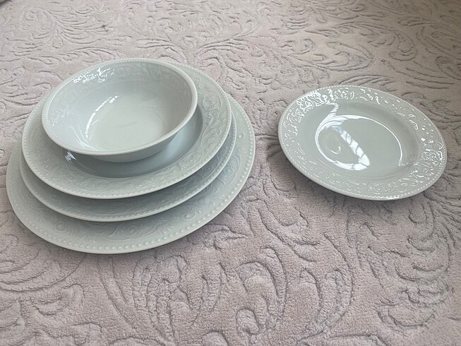 porland 12 kişilik yemek tabağı