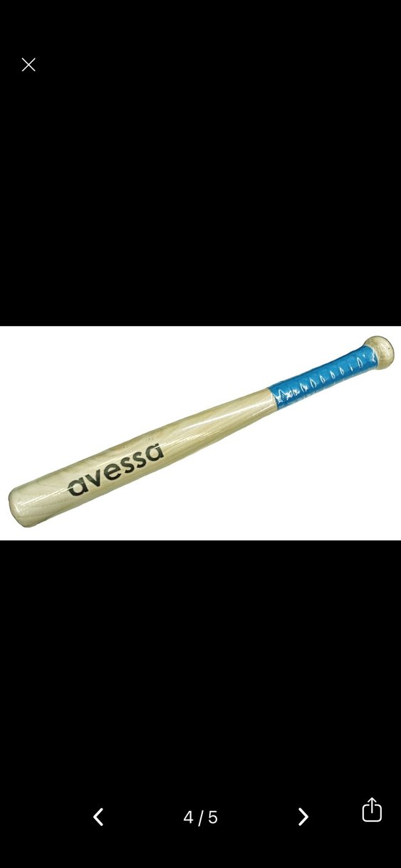 Renkli Desenli Beyzbol Sopası - Görsel 4