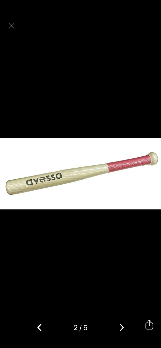 Renkli Desenli Beyzbol Sopası - Görsel 2