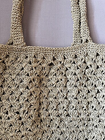 Zara El yapımı yazlık çanta