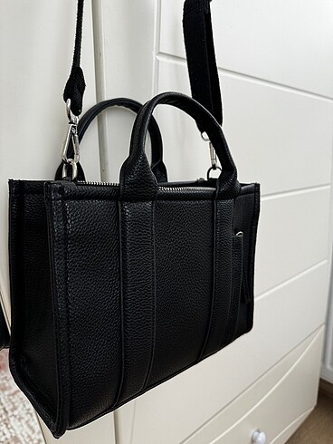  Beden siyah Renk Stradivarius çanta