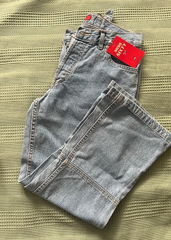 Diğer Acik Gri Denim Jean
