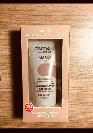 Dermokil yağ dengeleyici maske